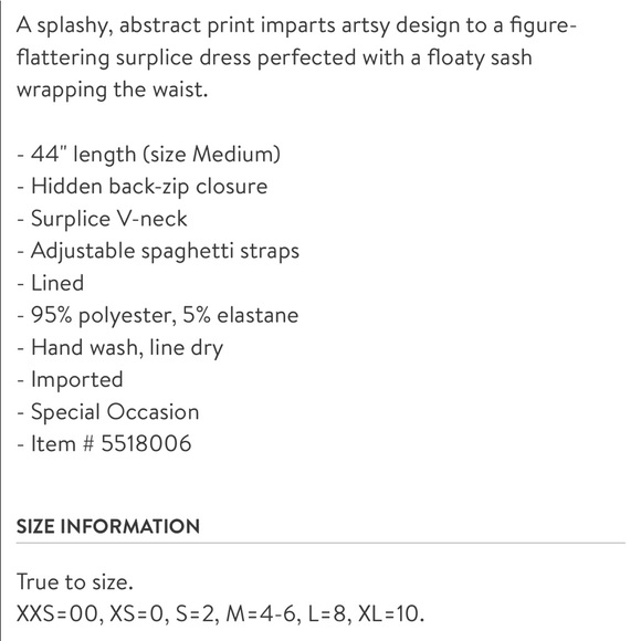 C/MEO Vanish Surplice Dress - Picture 5 of 5